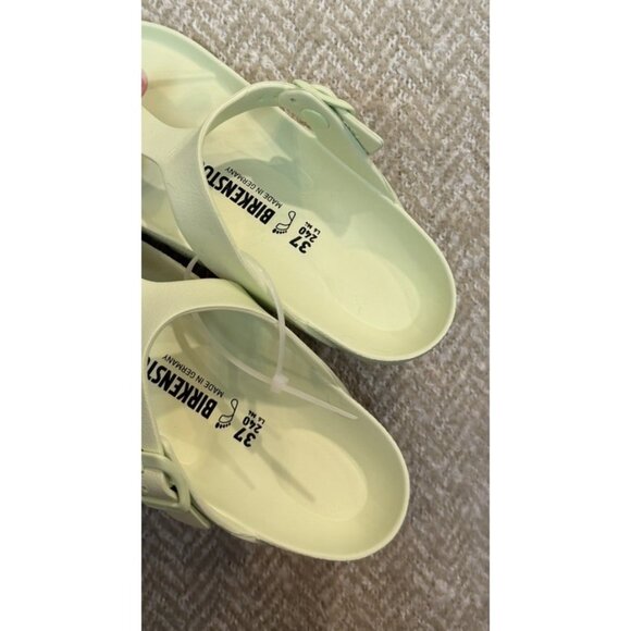 Birkenstock Gizeh EVA Faded Lime - US Women's 6 EU 37 - Picture 4 of 7